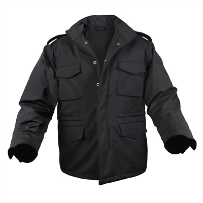 Rothco Black Soft Shell M-65 Jacket - 5247