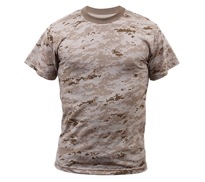 Rothco Desert Digital Camo T-Shirt - 5295