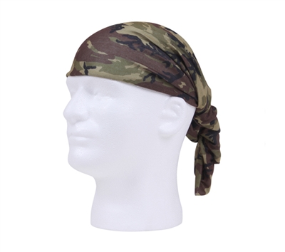 Rothco Woodland Camo Multi Use Tactical Wrap - 5304