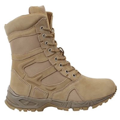 Rothco Desert Tan Forced Entry Deployment Boots - 5357