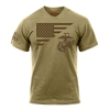 Rothco Marines Flag Showcases T-shirt - 54280