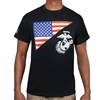 Rothco Marines Flag Showcases T-shirt - 54285