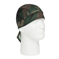 Rothco Woodland Camo Moisture Wicking Headwrap 55189