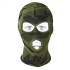 Rothco Woodland Camo 3 Hole Face Mask - 5596