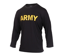Rothco 56020 Long Sleeve Army PT Shirt