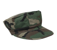 Rothco Woodland Camo 8 Pt Cap - 5633