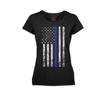 Rothco Womens Thin Blue Line Longer T-Shirt - 5688