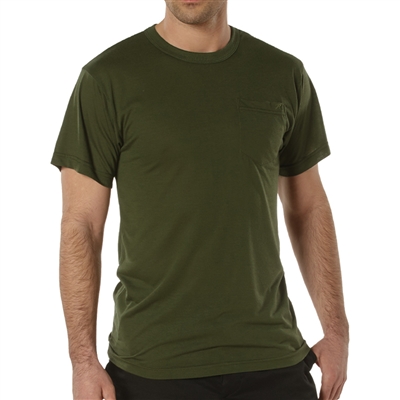 Rothco Moisture Wicking Olive Drab Pocket T-Shirt 56940