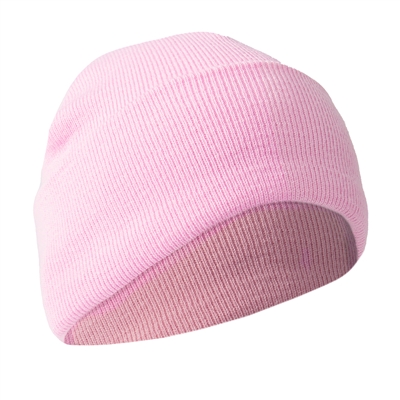 Rothco Light Pink Deluxe Fine Knit Watch Cap 57831