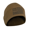 Rothco Coyote US Flag Watch Cap - 57866