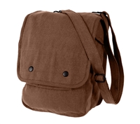 Rothco Brown Canvas Shoulder Bag - 5797