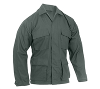 Rothco Olive Drab Rip-Stop BDU Shirt - 5852