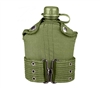 Rothco Olive Drab Plastic Canteen Pistol Belt Kit - 588