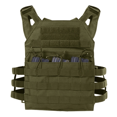 Rothco 5954 Olive Drab Lightweight Plate Carrier Oversized Vest