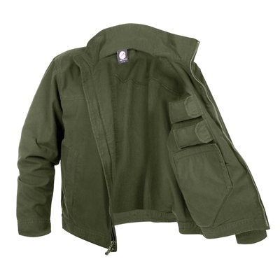 Rothco Olive Drab Lightweight Concealed Carry Jacket 59590