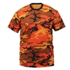 Rothco Orange Camouflage T-Shirt - 5997