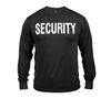 Rothco Black Long Sleeve Security Shirt - 60222