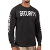 Rothco Long Sleeve Two-Sided Security T-Shirt 60230