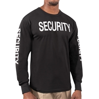 Rothco Long Sleeve Two-Sided Security T-Shirt 60230