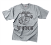 Rothco Grey Vintage Marines T-Shirt - 61343