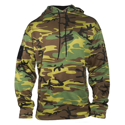 Rothco Woodland Camo Concealed Carry Hoodie 61350