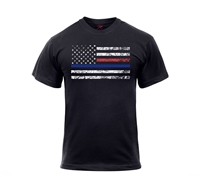 Rothco Thin Blue Line and Thin Red Line T-Shirt 61660