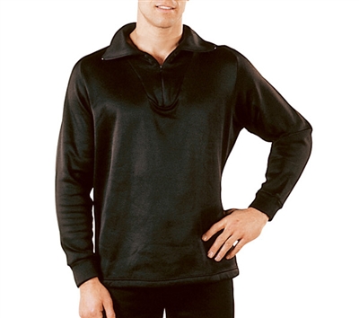 Rothco Black Polyester Zip Top - 6240