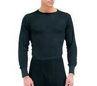 Rothco Black Thermal Underwear Top - 63632