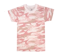 Rothco Kids Pink Camouflage T-Shirt - 6397