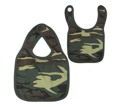 Rothco Infant Woodland Camo Bib - 66045