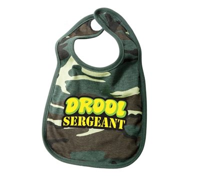 Rothco Infant Woodland Camo Drool Sgt Bib - 66048