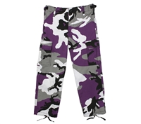 Rothco Kids Ultra Violet Camo BDU Pants - 66107