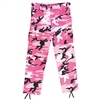 Rothco Kids Pink Camo BDU Pants 66116