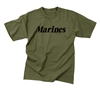 Rothco Kids Olive Drab Marines T-Shirt - 66157