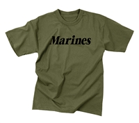 Rothco Kids Olive Drab Marines T-Shirt - 66157
