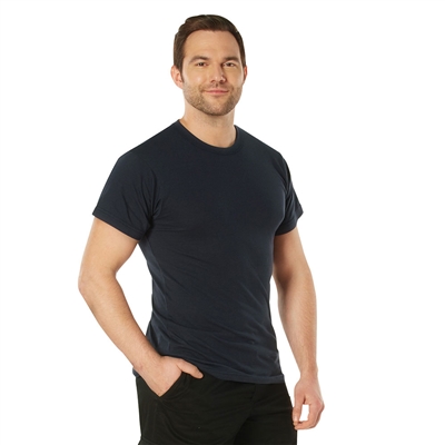 Rothco Solid Navy Blue T-Shirt 66690