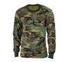 Rothco Kids Woodland Camo Long Sleeve T-Shirt - 6705