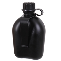 Rothco Black 1 Qt Canteen With Clip - 673