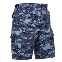 Rothco Blue Digital Camo BDU Shorts - 67313