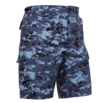 Rothco Blue Digital Camo BDU Shorts - 67313