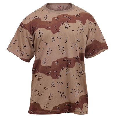 Rothco Six Color Desert Camo T-Shirt - 6767