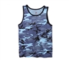 Rothco Sky Blue Camo Tank Top - 67705