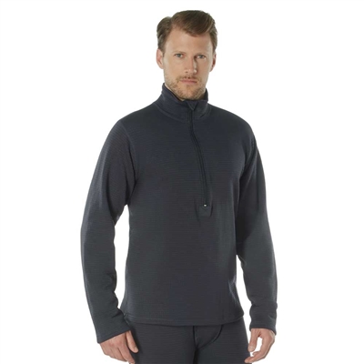 Rothco Gen III Military Midnight Navy Thermal Zip Top 69070