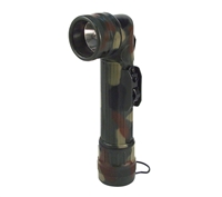 Rothco Woodland Camo Angle Head Flashlight - 691