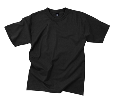 Rothco Black T-Shirt - 6989