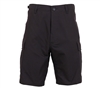 Rothco Black Rip-Stop BDU Shorts - 7047