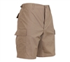 Rothco Khaki Rip Stop BDU Shorts - 7077