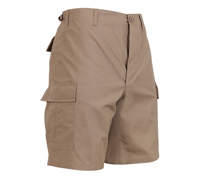 Rothco Khaki Rip Stop BDU Shorts - 7077