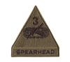 Rothco Subdued Spearhead 3rd Armored Patch - 72106