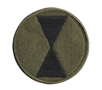 Rothco Subdued 7th Infantry Division Patch - 72136